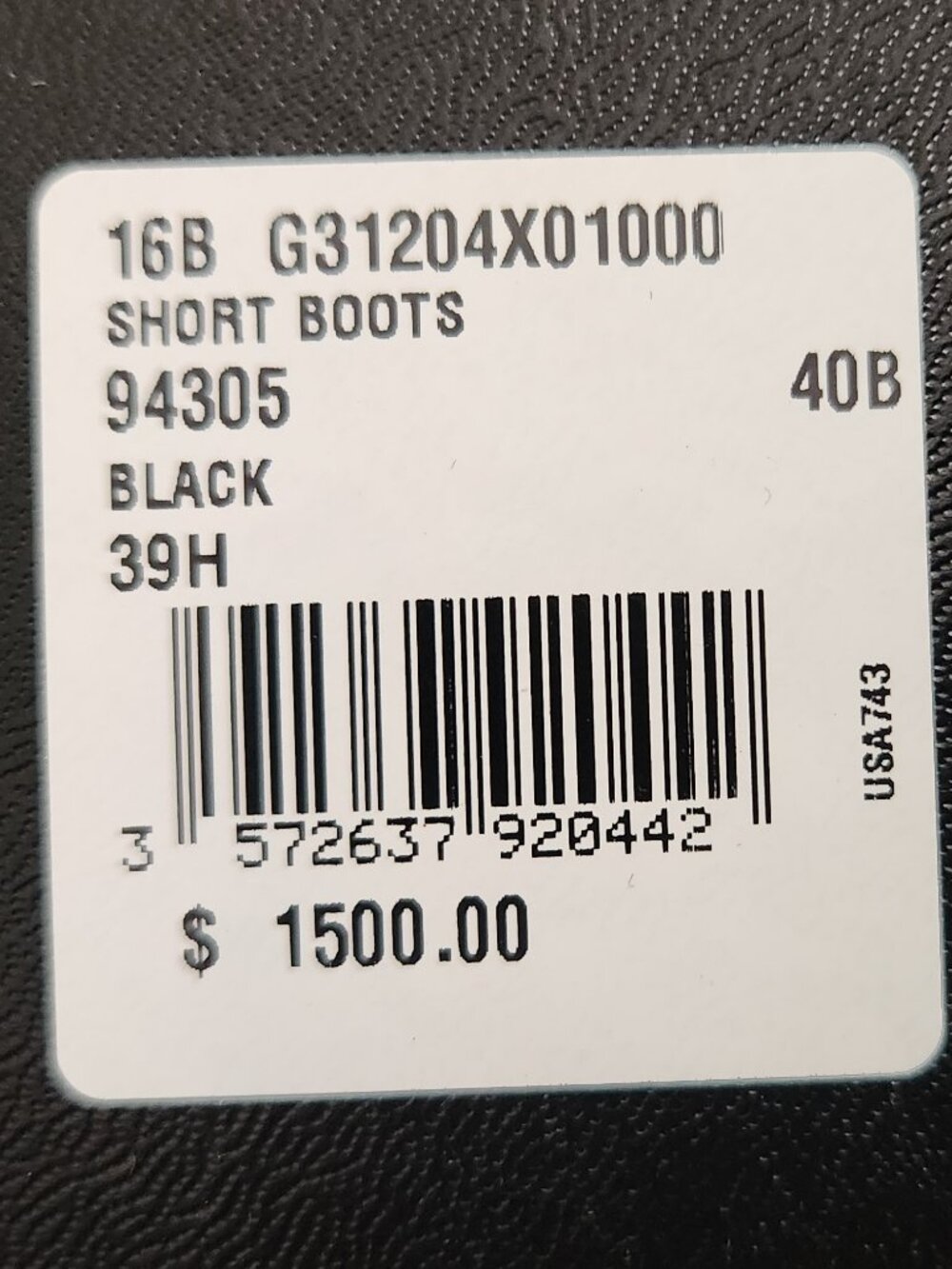 Chanel Black Quilted Calfskin Short Boots, Authentic - Picture 13 of 14